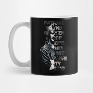 Patrick Swayze Exclusive art Mug